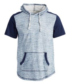 Slip Fit Man Wholesale Short Sleeves Hoodies
