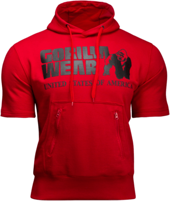 Wholesale Man Gorila Wear Short Sleeves Hoodies