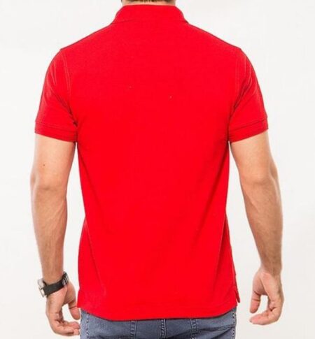 Wholesale Man Red polo Shirts 3