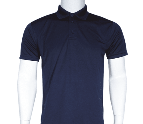 Wholesale Men Dryfit Plain Dark Blue Polo Shirts