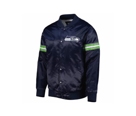 Custom Wholesale Purple Satin Varity Letterman Jacket 6