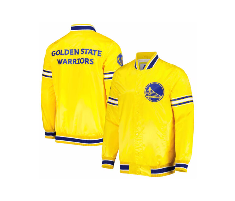 Custom Yellow Varsity Satin Letterman Jacket