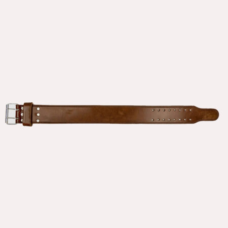 Custom Lever Weight Belt Colour Brown 6