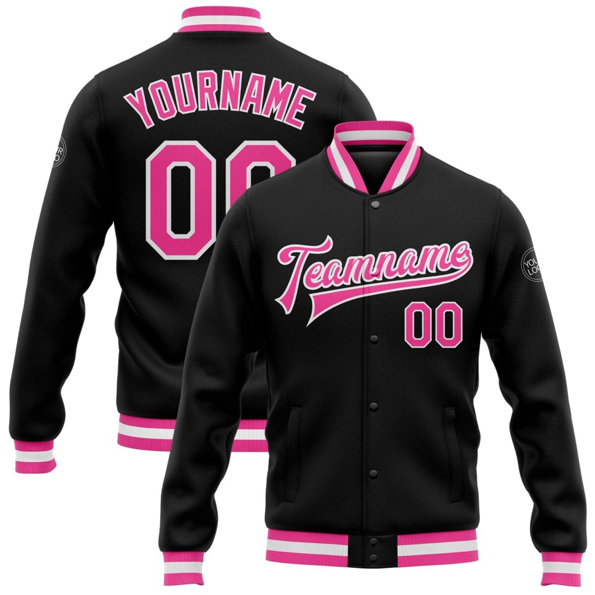 Baseball College Sports Jackets with Black 1