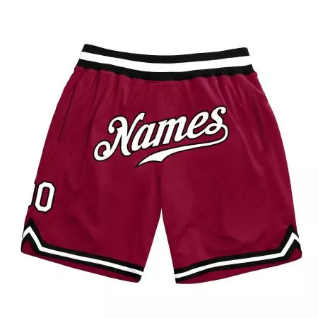 Maroon Basketball Shorts