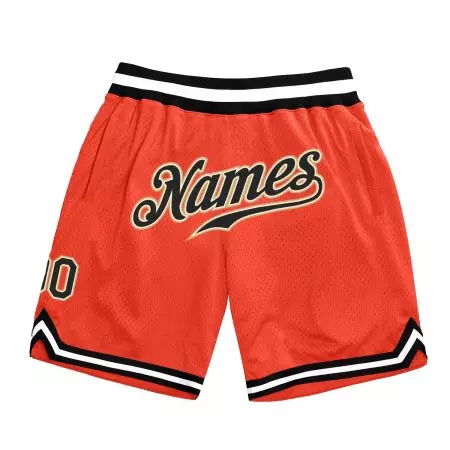 Orange Basketball Shorts