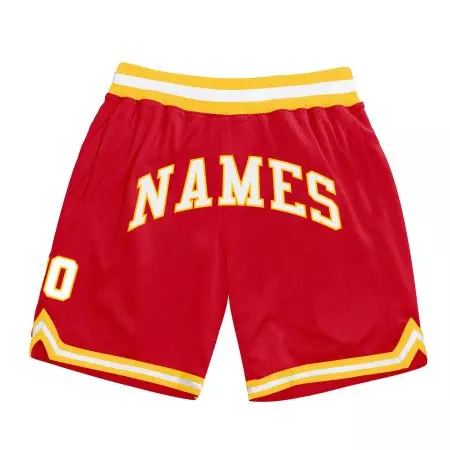 Red Basketball Shorts