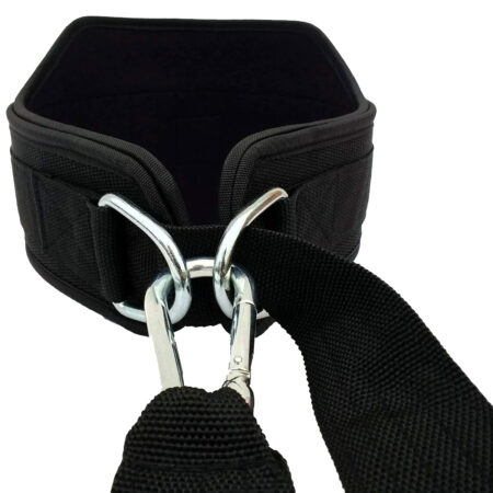 Chainless Nylon Heavy Duty Dipping Belt With Two Rings Colour Black 5
