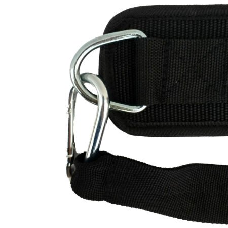 Chainless Nylon Heavy Duty Dipping Belt With Two Rings Colour Black 7