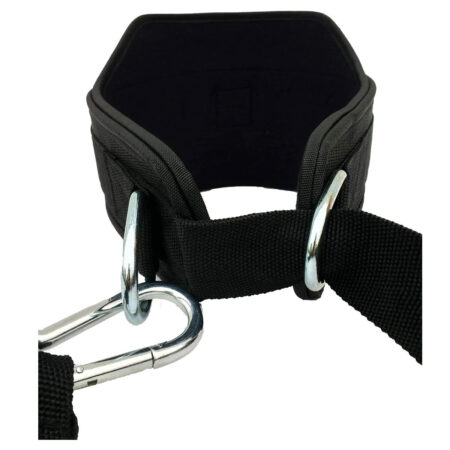 Chainless Nylon Heavy Duty Dipping Belt With Two Rings Colour Black 9