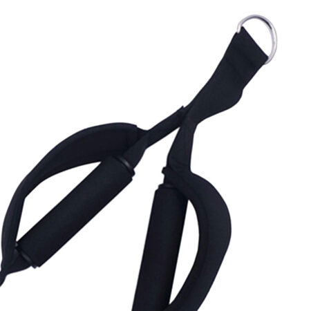 Cable Attachment Tricep Rope Heavy Duty Handles Strap Pull Down Strap Fitness Colour Black 9