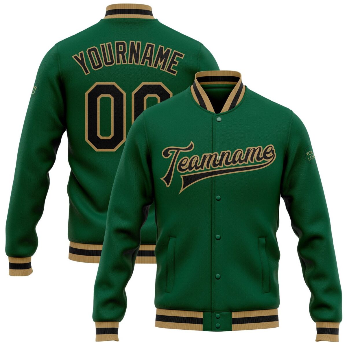 College Baseball Green Jacket (1) 1