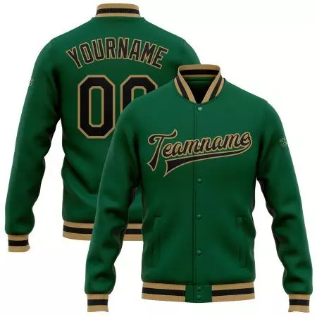 College Baseball Green Jacket (1)