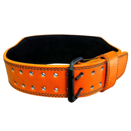 Custom Orange Tapered Weight Belt 4