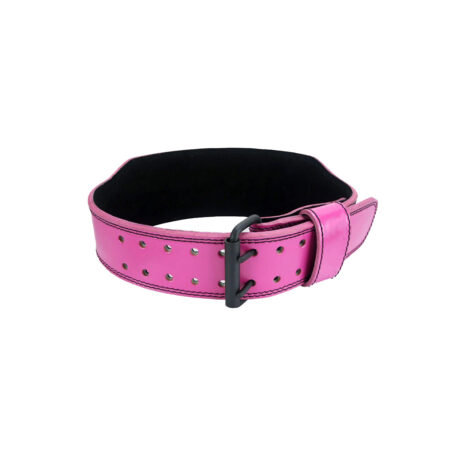 Custom Pink Tapered Weight Belt 4