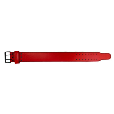 Custom Red Powerlifting Belt Colour Red 6