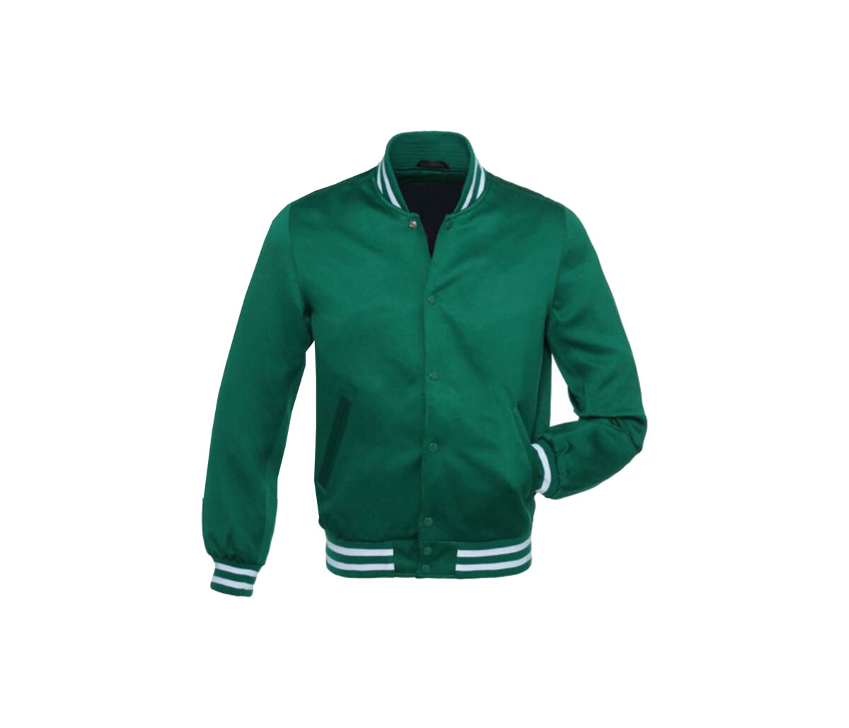 Green Satin Jacket 3