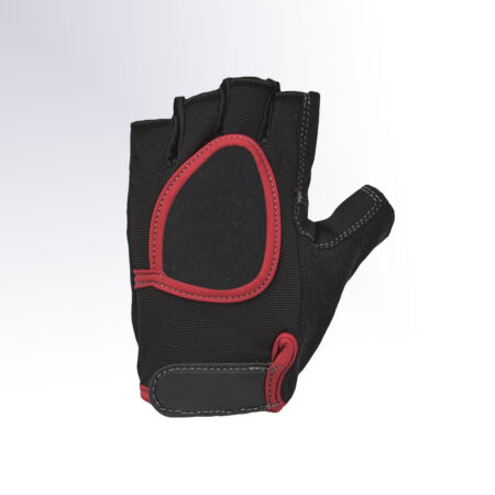 Gym Gloves, 733O Origin Fitness Gym Gloves Colour Black/Red 6