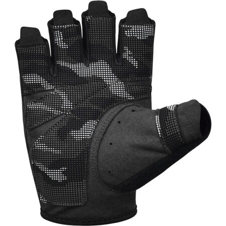 Half Finger Weightlifting Gloves Colour Black 6