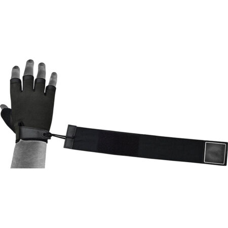 Half Finger Weightlifting Gloves Colour Black 12