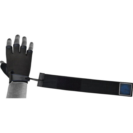 Half Finger Weightlifting Gloves Colour Blue 12