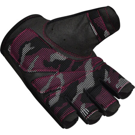 Half Finger Weightlifting Gloves Colour Pink 6