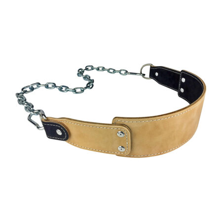 Leather Dip Belt with Chain Colour Skin 7
