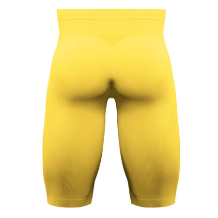 Men's Compression Shorts Yellow 3