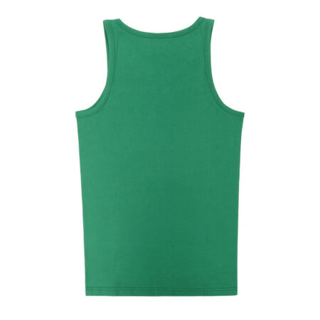 Men's Tank Top A-Shirt Solid Emerald Green Color 3