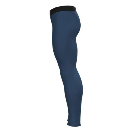 Nylon Tights Compression Pants Lower for men Navy Blue 5