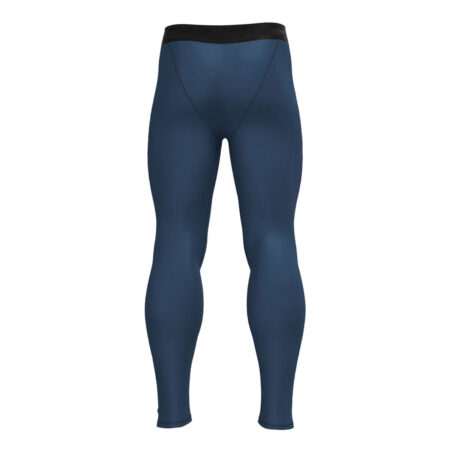 Nylon Tights Compression Pants Lower for men Navy Blue 9