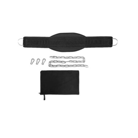 Premium Dip Belt with Steel Chain Colour Black 4