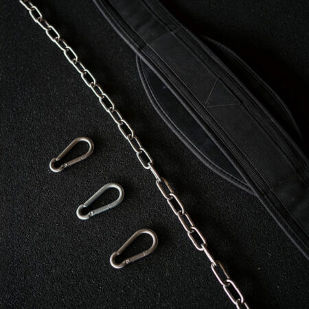 Premium Dip Belt with Steel Chain Colour Black 6