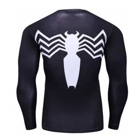 Spider-Man Venom Quick Dry Long Sleeve Compression Shirt 3