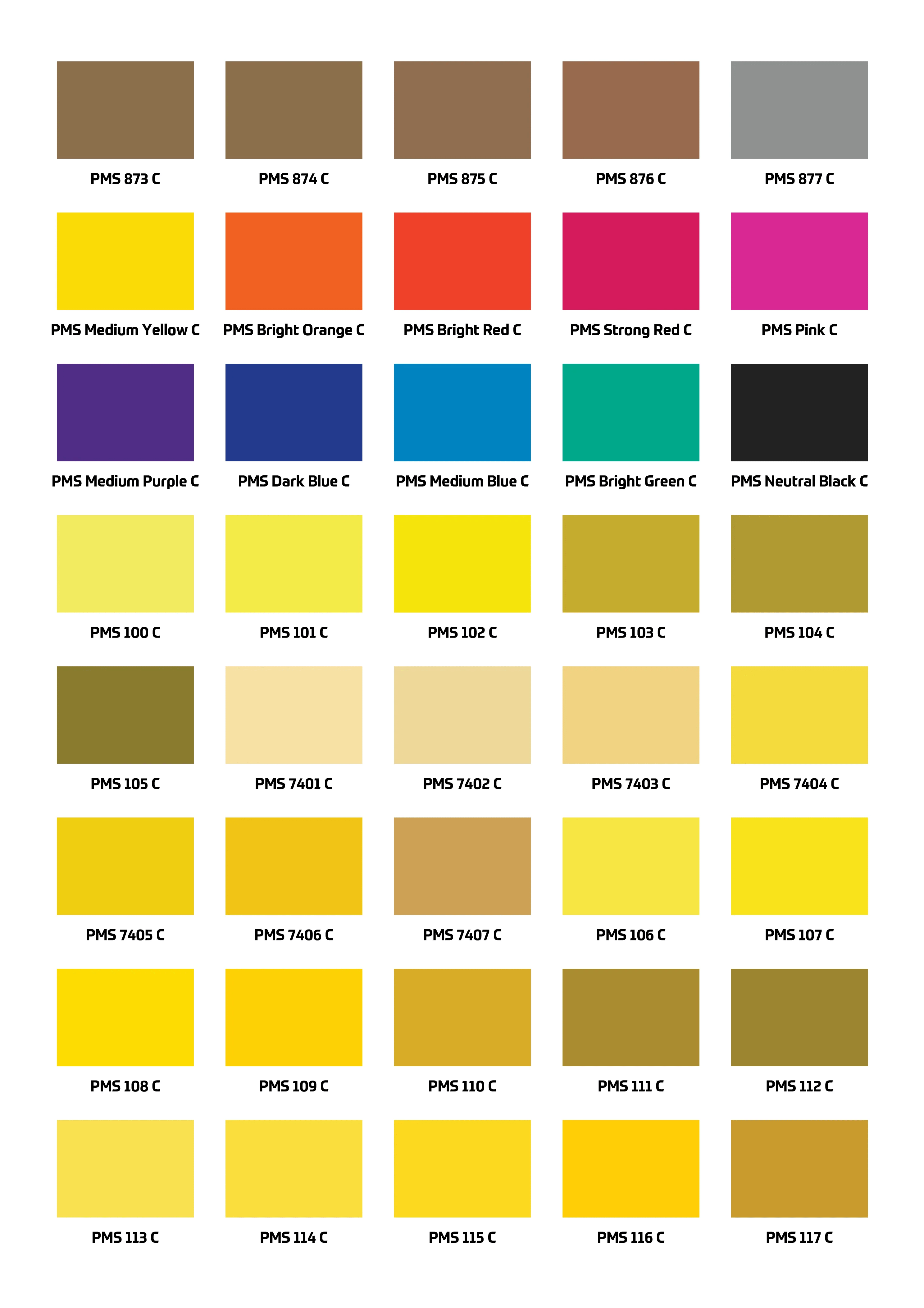 Colour Chart 3