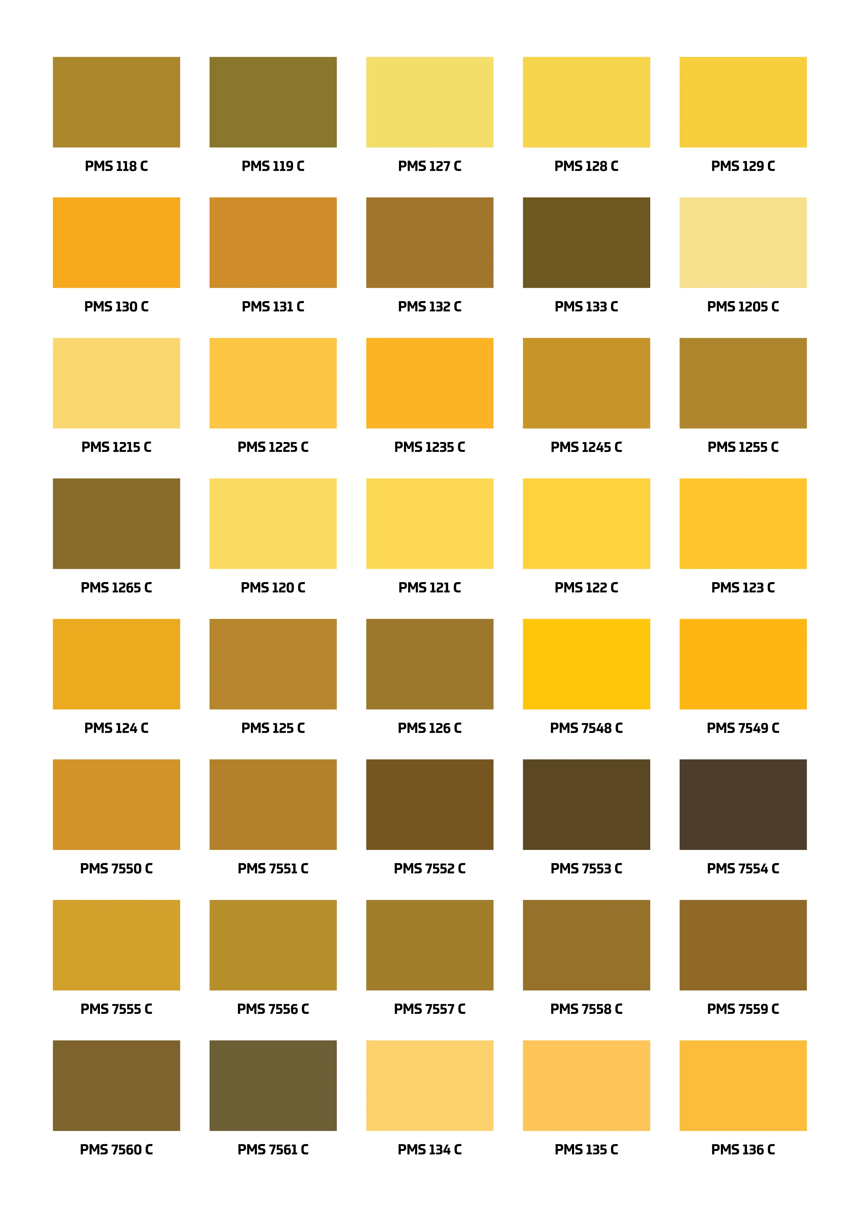 Colour Chart 5