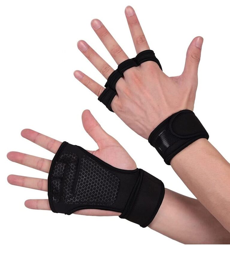 Weight Lifting Workout Gym Gloves with Wrist Support Colour Black