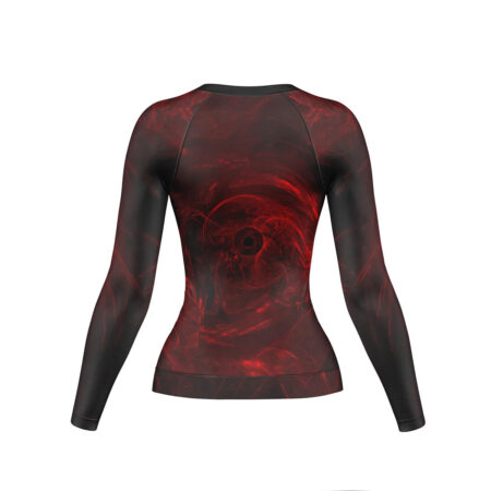 Women’s Compression Top Full Sleeves Color Red/Black 3