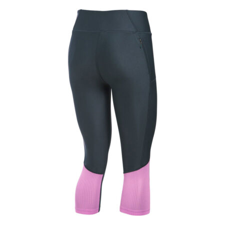 Women's Fly By Capri Color Black Pink 3