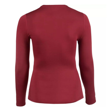 Women's Long Sleeve Top Colour Red 3