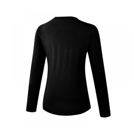 Women's Sports Compression Shirt, Cool Dry Fit Long Sleeve Tops Color Black 3