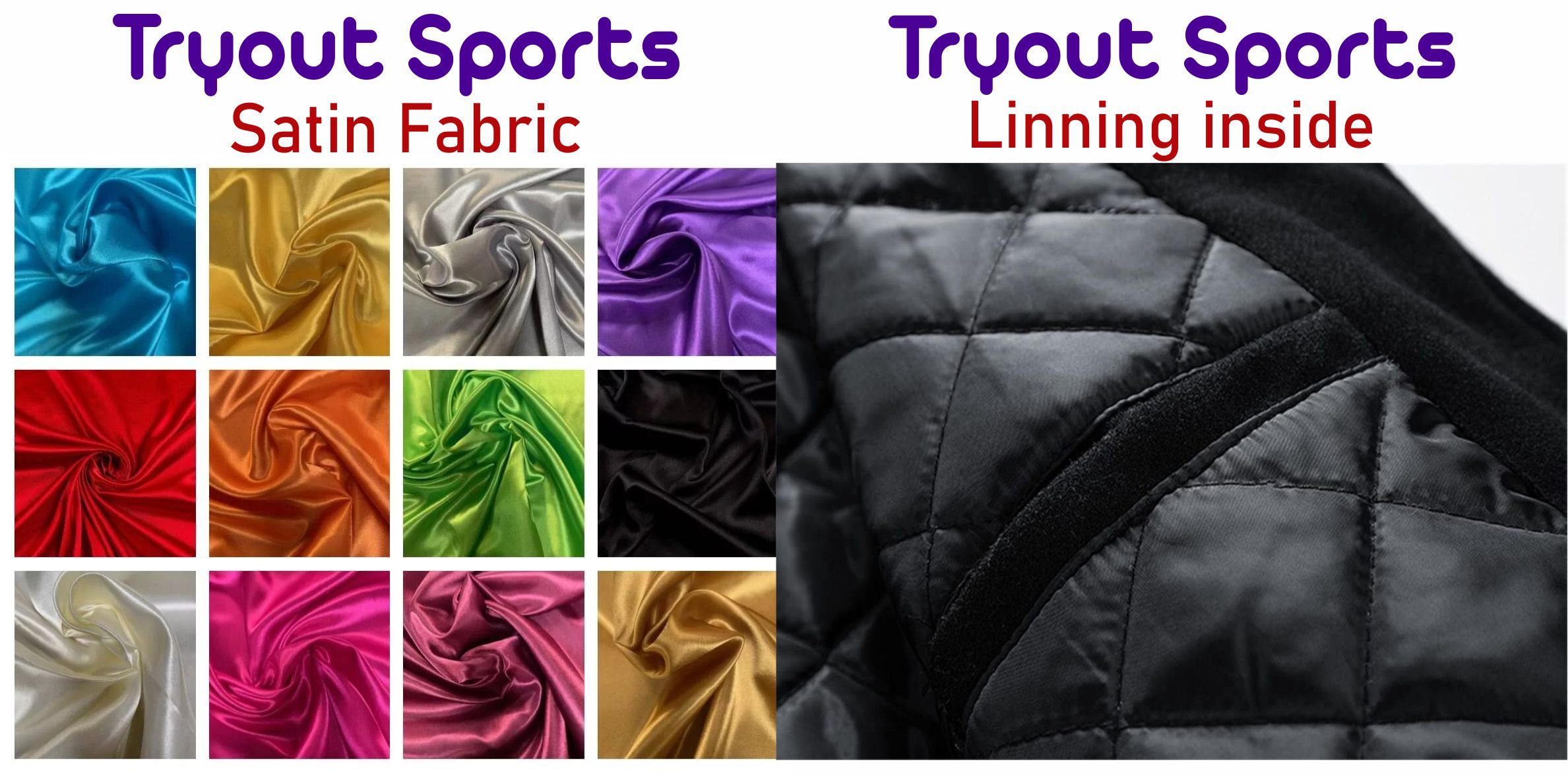 Wholesale blue satin varsity jacket with a custom logo 10